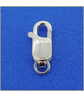 MOSQUETON PLATA 1ª LEY  CON ASA 16X6.30