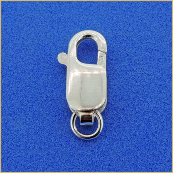 MOSQUETON PLATA 1ª LEY  CON ASA 16X6.30
