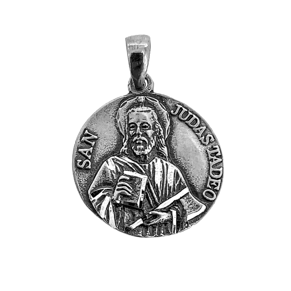 MEDALLA SAN JUDAS TADEO PLATA 1ª LEY 26
