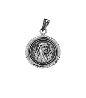 MEDALLA SOR ANGELA DE LA CRUZ PLATA 21MM