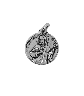 MEDALLA SAN JUDAS TADEO PLATA 1ª LEY 19.