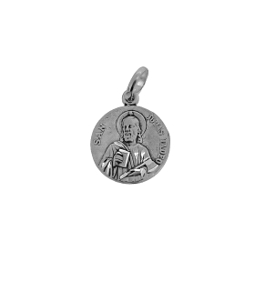 MEDALLA SAN JUDAS TADEO PLATA 1ª LEY 15.