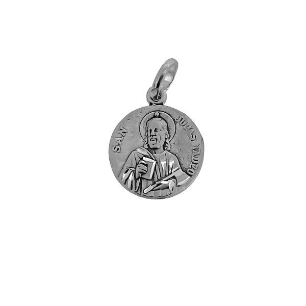MEDALLA SAN JUDAS TADEO PLATA 1ª LEY 15.