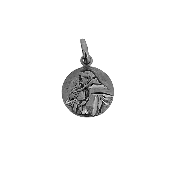 MEDALLA SAN ANTONIO PLATA 1ª LEY 14.50MM