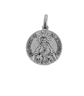 MEDALLA VIRGEN AMARGURA PLATA 1ª LEY 22