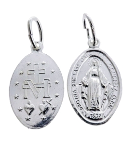 MEDALLA MILAGROSA PLATA PRIMERA LEY  29