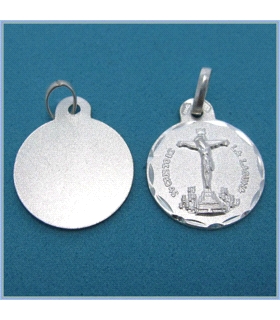 CRISTO LAGUNA MEDALLA PLATA 1ª LEY 18 MM