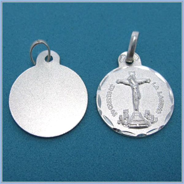 CRISTO LAGUNA MEDALLA PLATA 1ª LEY 18 MM