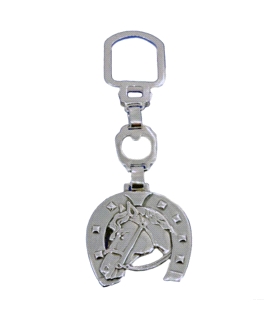 LLAVERO HERRADURA CABALLO PLATA 1ª LEY