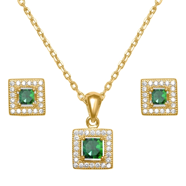 PENDIENTE / COLLAR PLATA 1ª LEY CHAPADA