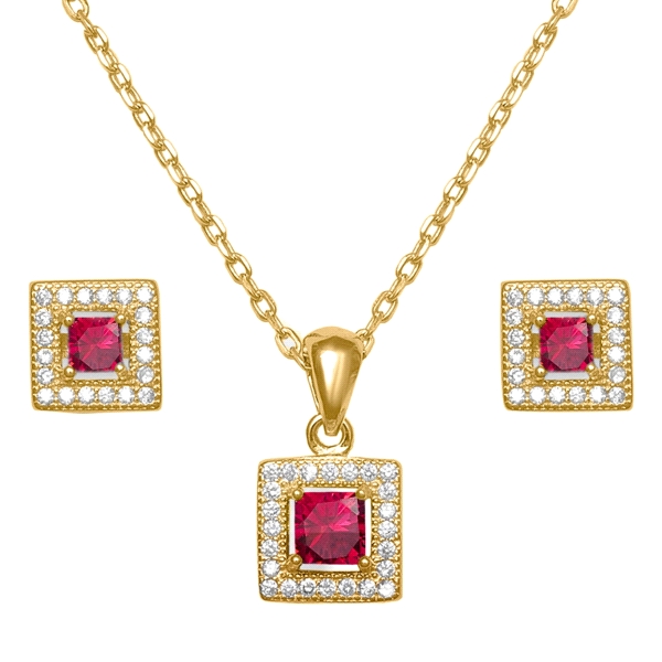 PENDIENTE / COLLAR PLATA 1ª LEY CHAPADA
