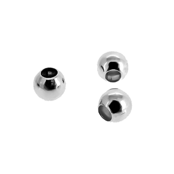 BOLA PASADA PLATA 1ª LEY 3 MM DIAMETRO