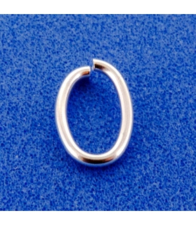 ASA ABIERTA OVAL PLATA 1ª LEY 1 X 6.50 X