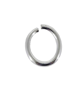 ASA ABIERTA OVAL PLATA 1ª LEY 0.60 X 5.5