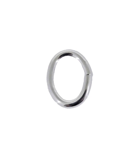 ASA ABIERTA OVAL PLATA 1ª LEY 0.90 X 6 X