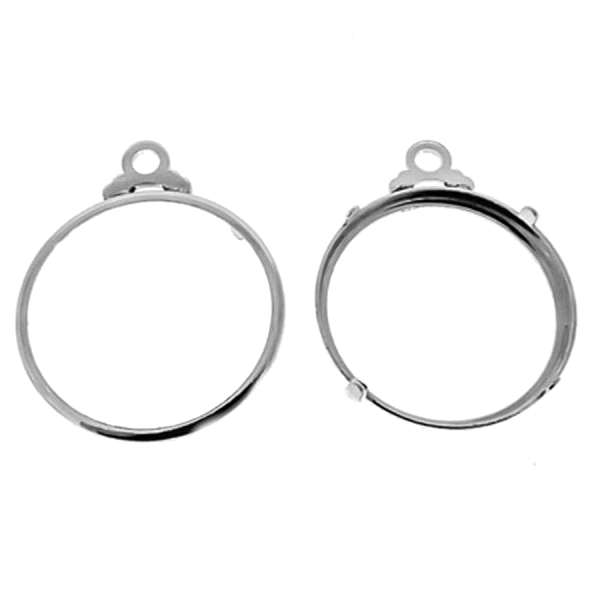 CERCO MONEDA PLATA 1ª LEY 30 MM