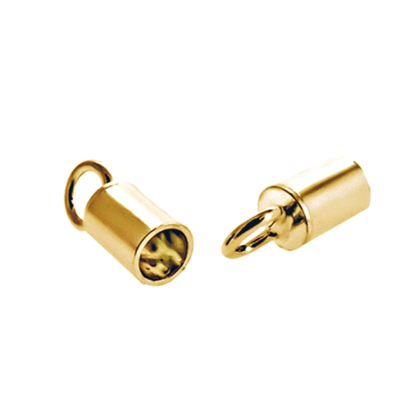 Terminal caucho / Cuero / Diámetro interior 3 mm / Diámetro exterior 3.80 mm / Largo máximo 6 mm / Precio unidad