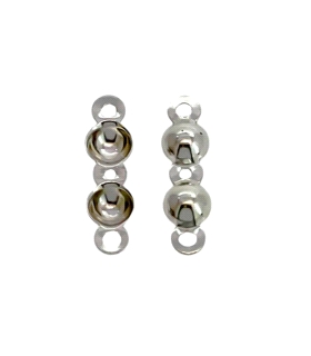 TAPA NUDOS PLATA 1ª LEY 4 X 12.50 MM UNI