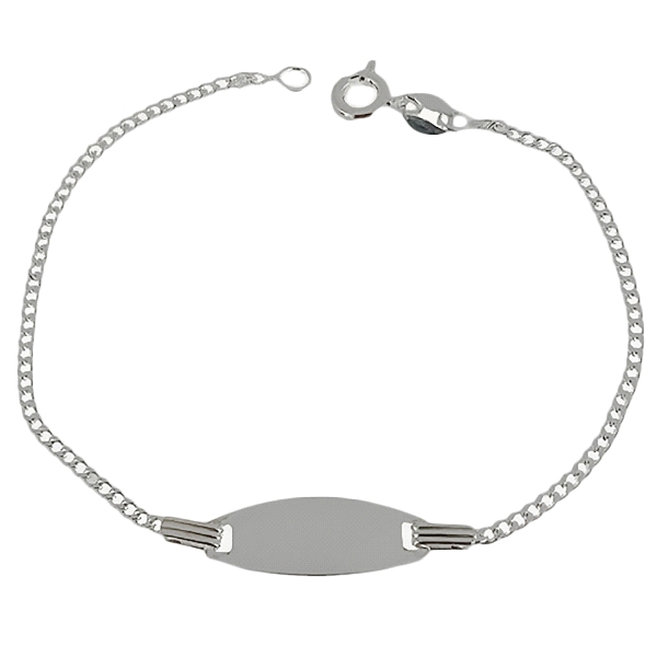 NOMEOLVIDES BEBÉ PLATA 1ª LEY 16 CM