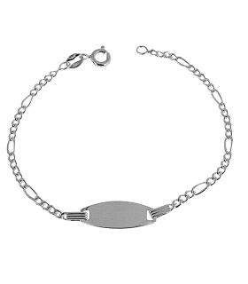 NOMEOLVIDES BEBÉ PLATA 1ª LEY 16 CM