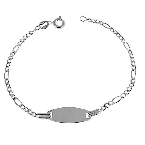 NOMEOLVIDES BEBÉ PLATA 1ª LEY 16 CM
