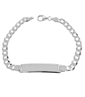 NOMEOLVIDES CADENA BARBADA LIMADA PLATA