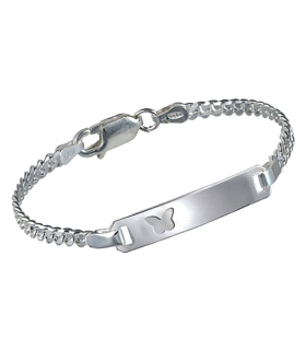 NOMEOLVIDES BEBÉ PLATA PRIMERA LEY 14 CM
