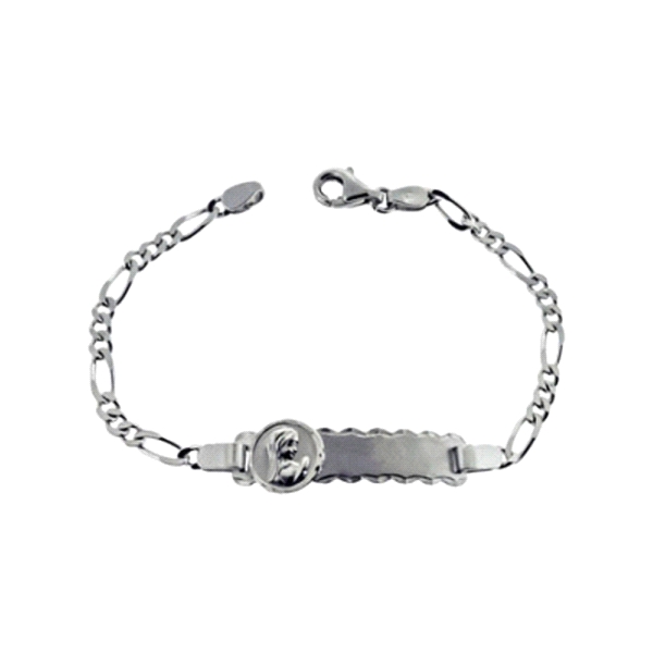 NOMEOLVIDES VIRGEN NIÑA PLATA 1ª LEY