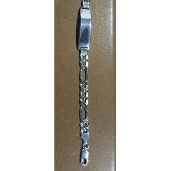 NOMEOLVIDES MACIZO PLATA 1ª LEY 20 CM