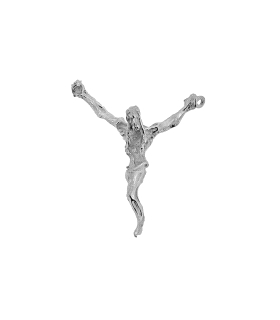 CRISTO MACIZO PLATA PRIMERA LEY 35 X 30