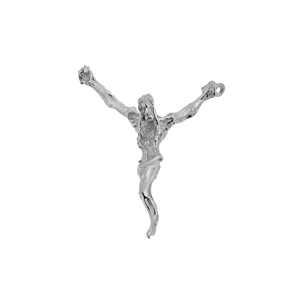 CRISTO MACIZO PLATA PRIMERA LEY 35 X 30