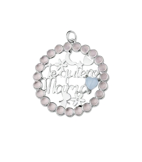 COLGANTE MADRE PLATA PRIMERA LEY 30 MM.
