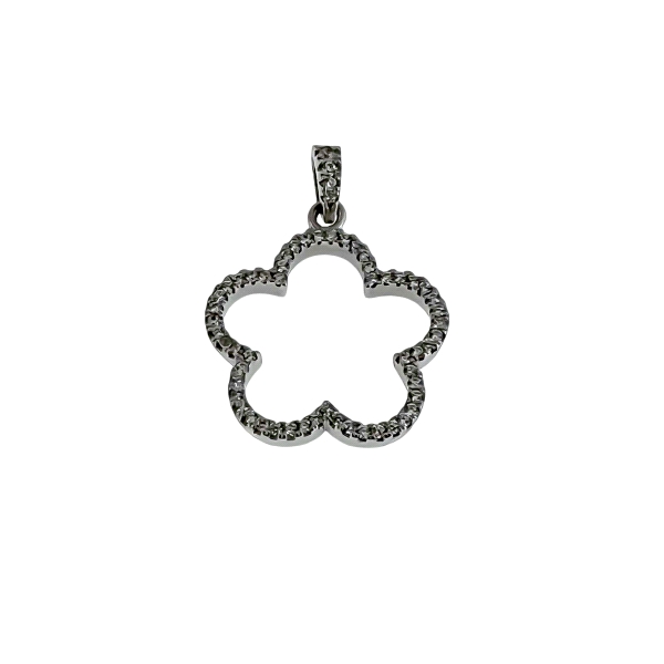 COLGANTE MUJER PLATA 925 MIL. 19 MM