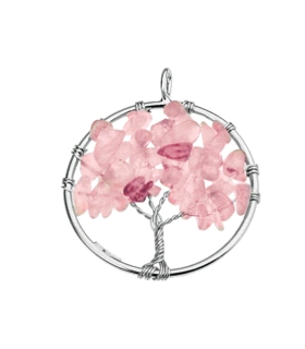 COLGANTE ARBOL VIDA PLATA 1ª LEY RODIADA