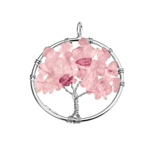 COLGANTE ARBOL VIDA PLATA 1ª LEY RODIADA