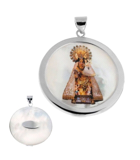 MEDALLA VIRGEN DESAMPARADOS PLATA 1ª LEY