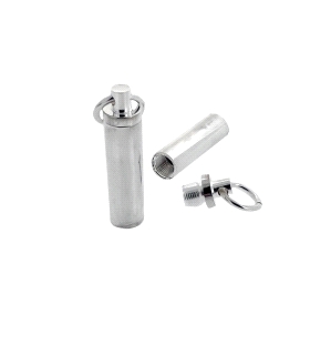 COLGANTE CENIZAS PLATA 1ª LEY 32 X 8 MM