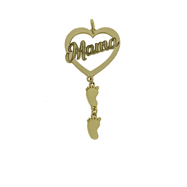 COLGANTE MADRE PLATA PRIMERA LEY 25X23