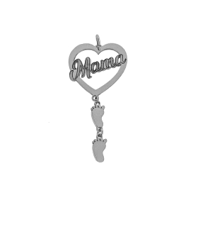 COLGANTE MADRE PLATA PRIMERA LEY 25X23