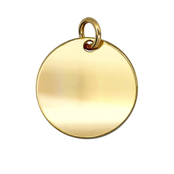 COLGANTE DISCO PLATA 1ª LEY CHAPADA 18
