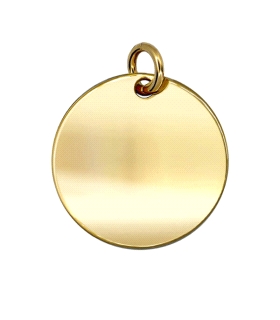 COLGANTE DISCO PLATA 1ª LEY CHAPADA 20