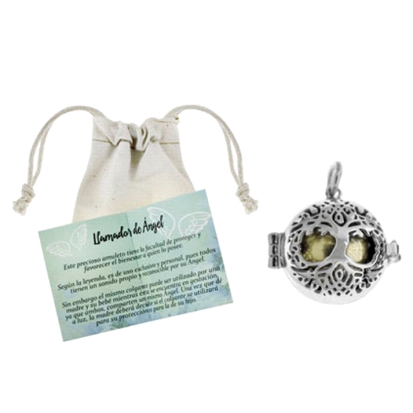 LLAMADOR ANGEL ARBOL VIDA PLATA 1ªLEY 18