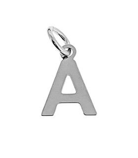 COLGANTE LETRA PLATA 1ª LEY A 12.50 X