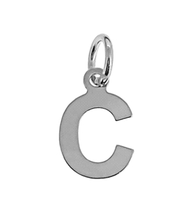 COLGANTE LETRA PLATA 1ª LEY C