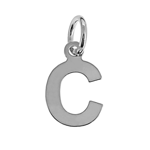 COLGANTE LETRA PLATA 1ª LEY C