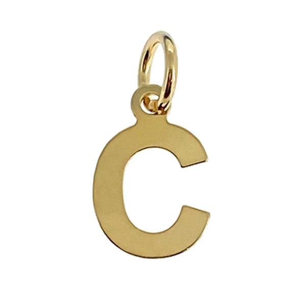 COLGANTE LETRA PLATA 1ª LEY C CHAPADA