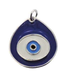 COLGANTE OJO TURCO PLATA 1ª LEY 21 X 18