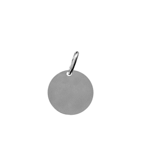 COLGANTE DISCO PLATA 1ª LEY 16 MM DIAMET
