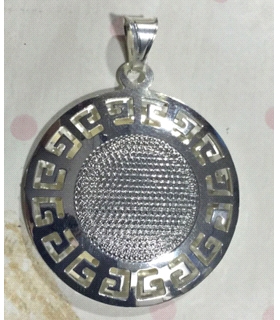 COLGANTE GRECA PLATA 1ª LEY RODIADO