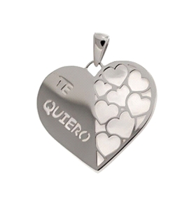 COLGANTE MADRE PLATA PRIMERA LEY 27 X 25